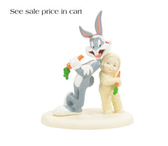 Department 56 Snowbabies Looney Tunes Bugs Bunny 24 Carrot Christmas 6016030
