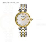 Seiko Diamonds TT Quartz Mother of Pearl Dial HGH007