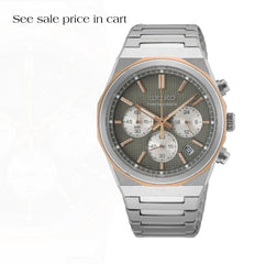 Seiko Essentials PGP TT Quartz Chronograph Gray Dial HGK002