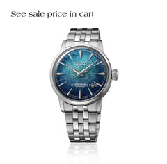 Seiko Presage Cocktail Time SS Automatic Blue Dial HCB001