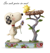 Jim Shore Peanuts Snoopy With Woodstock in Nest 4054079