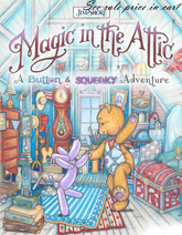 Magic in the Attic: A Button and Squeaky Adventure by Jim Shore (English) Hardcover 51499JS