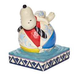 Peanuts by Jim Shore Snoopy on a Beach Ball 6007935