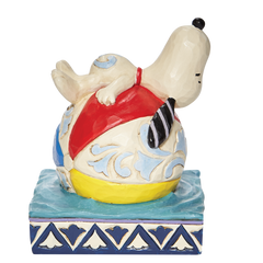 Peanuts by Jim Shore Snoopy on a Beach Ball 6007935