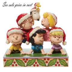 Jim Shore Christmas Holiday Pyramid Snoopy 6008953