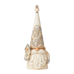 Woodland Gnome Holding Birdhouse 6008866