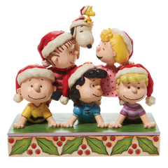Jim Shore Christmas Holiday Pyramid Snoopy 6008953