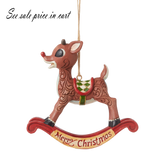 Rudolph as rocking horse Ornament 6009114