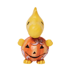 Jim Shore Peanuts Woodstock Pumpkin Mini Figurine 6010319