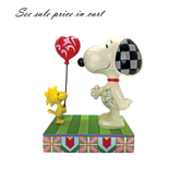 Jim Shore Peanuts Woodstock Snoopy Heart Balloon 6011948
