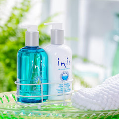 Inis the Energy of the Sea - Liquid Hand Soap and Lotion Set with Caddy