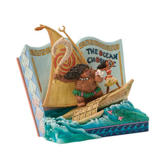 Enesco Disney Traditions Moana The Ocean Chose Me Story Book 6018928