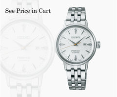 Seiko Presage Cocktail time Automatic White Dial SRE017