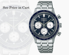 Seiko Essentials Quartz chronograph Blue Dial SSB477