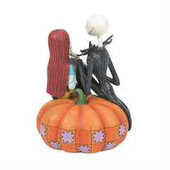 Jack & Sally on Pumpkin 6014358
