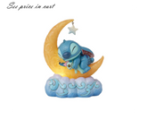 Stitch & Scrump on LED Moon Disney Traditions 6016334