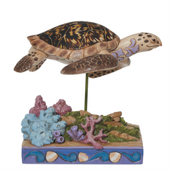 Hawksbill Sea Turtle Jim Shore Heartwood Creek Animal Planet 6010941