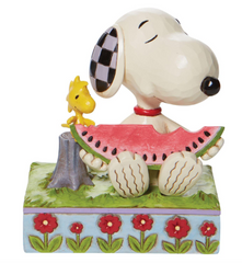 JSPEA Snoopy Watermelon Peanuts by Jim Shore 6010113