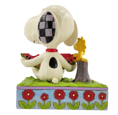 JSPEA Snoopy Watermelon Peanuts by Jim Shore 6010113