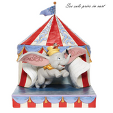 Dumbo Flying out of Tent Scene Disney Traditions 6008064