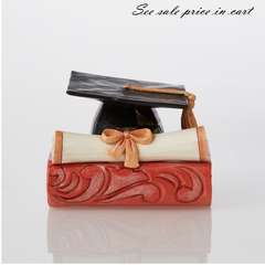 Heartwood Creek Miniature Graduation Cap Figurine Mini 6008793