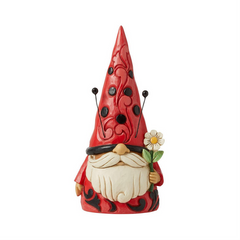 Ladybug Gnome Jim Shore Heartwood Creek 6010288