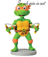 TMNT Head Knocker Michelangelo NECA 54046