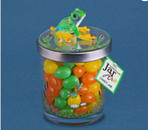 Glass Baron JA4-S3 225-T Classy Toad Candy jar
