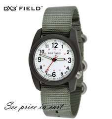 #11019 DX3® Field™ - White Dial w/ Defender Drab™ Nylon Band