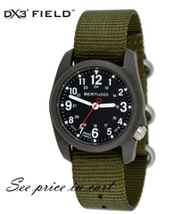 #11026 DX3® Field™ - Black Dial w/ Defender Olive™ Nylon Band