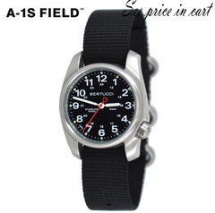 #10004 A-1S Field™ - Black Dial, Black Nylon Band