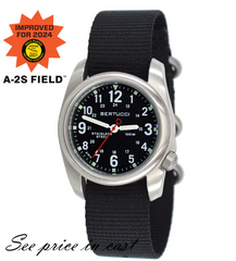#11050 A-2S Field - Black dial, Black Nylon Band