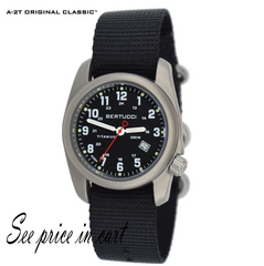 #12022 A-2T Original Classic - Black w/ Black Nylon Band