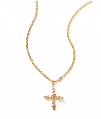 Southern Gates® 14k Gold Scrolling Vine Cross Necklace NG501