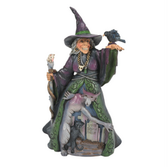 Evil Witch withGraveyard Fig Jim Shore Heartwood Creek 6016637
