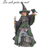 Evil Witch withGraveyard Fig Jim Shore Heartwood Creek 6016637