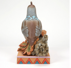 Quail Sitting on Leaves Fig Jim Shore Heartwood Creek 6016632