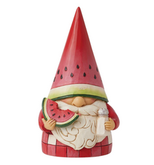 Watermelon Gnome Figurine Jim Shore Heartwood Creek 6014404