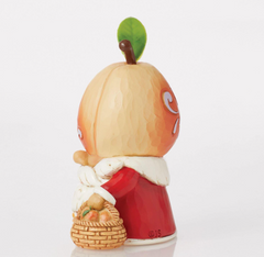 Peach Gnome Figurine Jim Shore Heartwood Creek 6016526