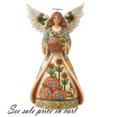 Angel with Sunflower Figurine Jim Shore Heartwood Creek 6016633