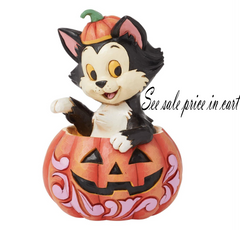 Figaro in Jack-O-Lantern Mini Disney Traditions 6016583
