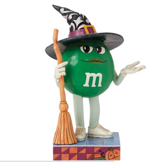 M&M'S Green Character Witch Jim Shore Heartwood Creek 6016685