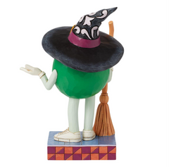 M&M'S Green Character Witch Jim Shore Heartwood Creek 6016685