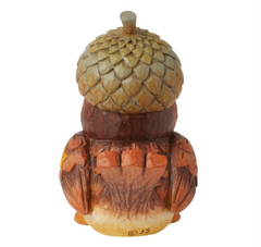 Bird with Acorn Hat Figurine Jim Shore Heartwood Creek 6014495