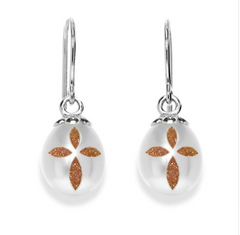 Galatea Bible Pearl Pearl Earrings BP-01EWW