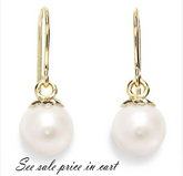 Galatea Bible Pearl Pearl earrings BP-08EYW