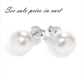 Galatea Bible Pearl Pearl Earrings BP-07EWW