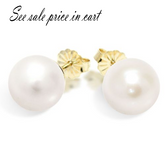 Galatea Bible Pearl Pearl Earrings BP-09EYW