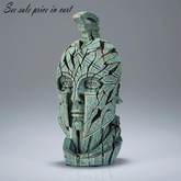Miniature Spartan Bust Edge Sculpture 6017684