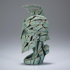 Miniature Spartan Bust Edge Sculpture 6017684